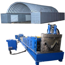 ASQP-Modell Quonset Make Machine Quonset Metalldachformungsmaschinenschraube-Gelenk Metalldachgebäudemaschine